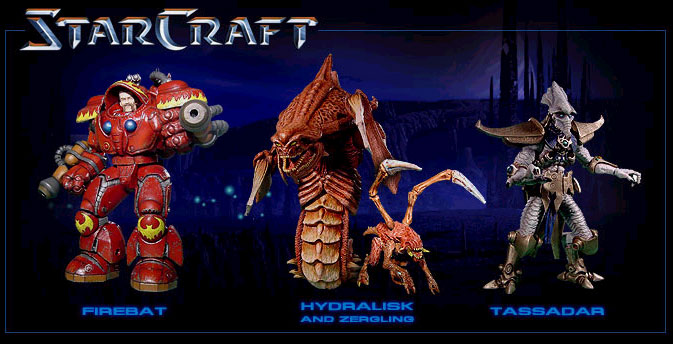 Les Figurines Starcraft de 2003